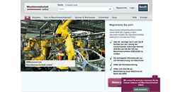 Desktop Screenshot of maschinensicherheit-online.de